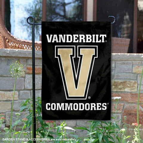 Vanderbilt Commodores Big V Garden Flag Cover