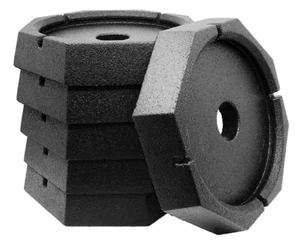 SnapPad XTRSP6 Leveling Jack Foot Pad Xtra Fits 9 Inch Round Jack Foot Set of 6 - Picture 1 of 5