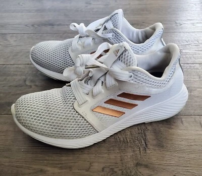 Adidas Shoes Womens 8.5 Edge Lux 3 Sneakers White Mesh Lace Up Comfort EG1286 - Image 1 of 4