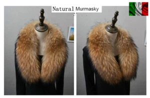 COLLO PELLICCIA di Murmasky FOURRURE RENARD Marrone FOX fur LIGHT Murmasky - Foto 1 di 4