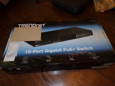 TRENDNET TPE-TG160G 16-Port Ethernet Switch - Open Box #2 - Image 1 of 2