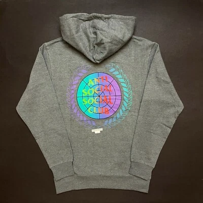 DS Auth Anti social social club New World Boredom Heather Hoodie FW21 ASSC CPFM - Image 1 of 4