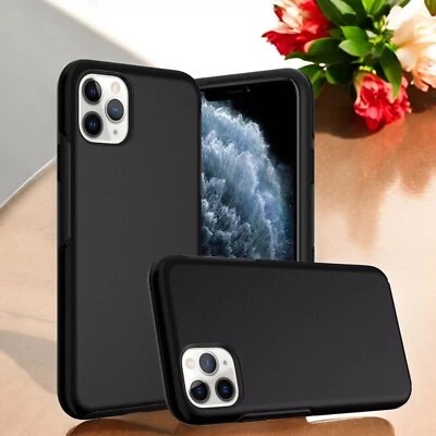 Shockproof Tough Case For iPhone 12 11 Pro Max XR 7 8 SE 2022 6 Phone Back Cover - Image 1 of 4