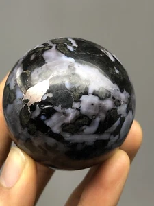 MYSTIC MERLINITE / INDIGO GABBRO 7.8oz! Sphere ONLY Nice! High Vibration N3 - Picture 1 of 12