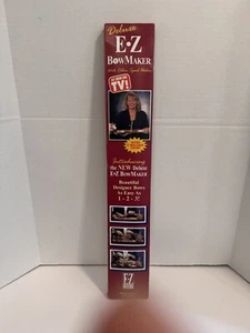 Vintage E-Z Craft Deluxe Bow Maker Designer Bows Wooden, AS SEEN ON TV IN 1990s. - Picture 1 of 4
