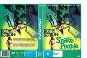 Snake People-1968-Boris Karloff- Movie- vgc dvd region 4 t305 - Picture 1 of 1