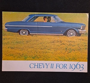 1963 Chevrolet Chevy II Händler Verkaufsprospekt Werbung - Bild 1 von 9