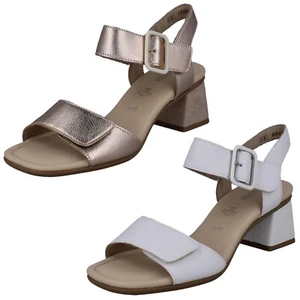 Ladies Remonte 'D1K51' Smart Leather Block Heel Sandals - Picture 1 of 21