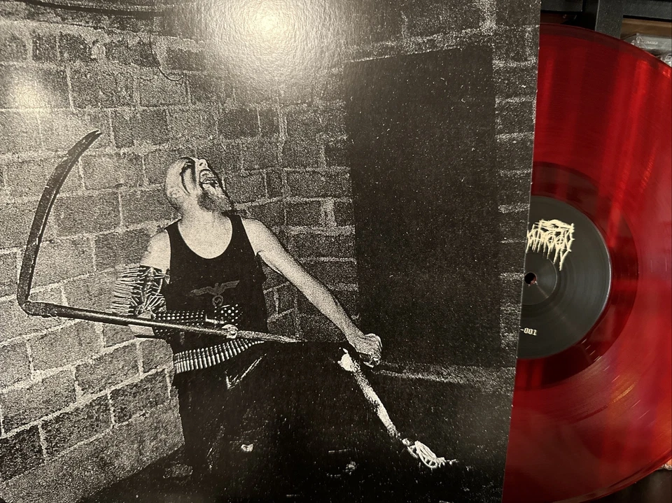 Goatmoon – Death Before Dishonour LP 2023 Werewolf Records – EVIL-001 *FI [RED] - Image 1 of 4