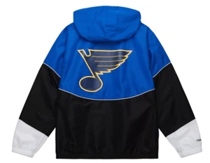 Mitchell & Ness St. Louis Blues Windbreaker Jacket - Size Medium - Picture 1 of 2