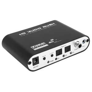 5.1Ch Audio Decoder Spdif Koaxial Zu Cinch Dts Ac3 Digital Zu 5.1 Verstärke9976 - Bild 1 von 8