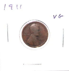 1911 US Lincoln Cent Penny sehr guter Zustand sehr gute Details kostenloser Versand - Bild 1 von 2