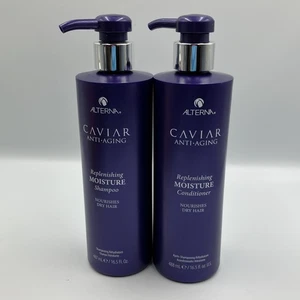 Alterna Caviar Anti Aging Replenishing Moisture Shampoo & Conditioner 16.5oz - Picture 1 of 4
