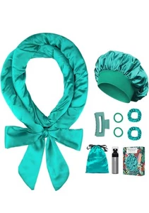 Satin Heatless Curls Overnight Hair Curlers to Sleep in Hair Lockenwickler Rollen - Bild 1 von 1