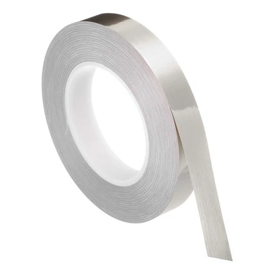 Lámina autoadhesiva azulejo pegatina 0,8 pulgadas x 55 yardas decoración hueco plateado Foto 1 de 4