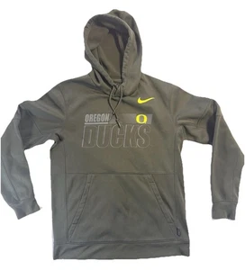 University Of Oregon Ducks Nike DriFit Hoodie Sweatshirt  Medium M UO Football - Picture 1 of 8