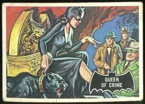 1966 Topps Batman (Black Bat Logo) #26 Queen of Crime - Picture 1 of 2