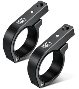 2 PCS UTV Light Bar Mounts, Solid Aluminium Alloy LED Light Mounting Brackets... - Picture 1 of 9