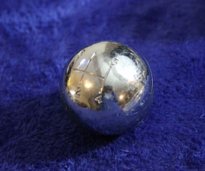 Lightweight Chrome 4 Speed Gear Shift Knob Handle Accessory Chevy AMC Mopar GM - Picture 1 of 8