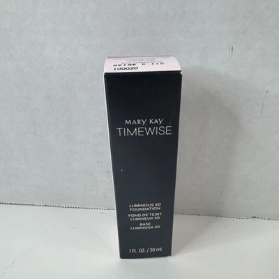 Beige C 110 - New Mary Kay Timewise Luminous 3D Foundation 100020 - Image 1 of 4