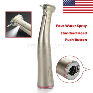 Dental 1:5 LED Licht Glasfaser Gegenwinkel Druckknopf Handstück Standard - Bild 1 von 21