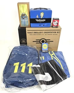 Kit de Orientación para Habitantes de Bóveda Fallout 4 Edición Coleccionista RARO Nuevo CIB - Talla XL - Imagen 1 de 13