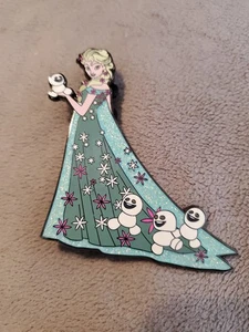 Disney Fantasy Pin - Elsa - Glitzerkleid - Frozen Snowgies - Bild 1 von 2