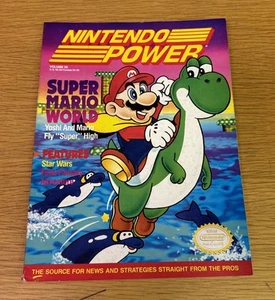 Nintendo Power Super Mario World Magazine Vol. 28. Complete With Poster - Picture 1 of 6