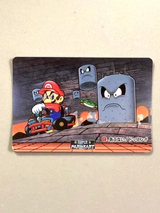 Mario - 9 - Super Mario Kart - Nintendo Banpresto Karte Vintage - Bild 1 von 2