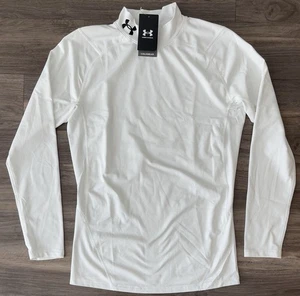 Under Armour ColdGear Compression Mock Shirt Long Sleeve 1366072 Men’s Sz XXL - Picture 1 of 5
