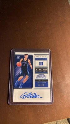 Grayson Allen 2018 Panini Contenders Draft Picks Auto - Image 1 of 4