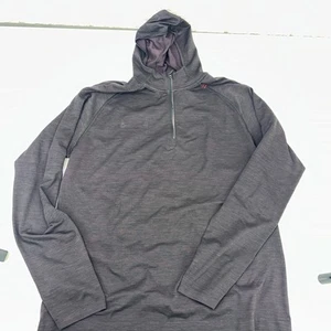 Lululemon Metal Vent Tech 1/4 Zip Hoodie Herren L Large Burgundy Performance - Bild 1 von 4