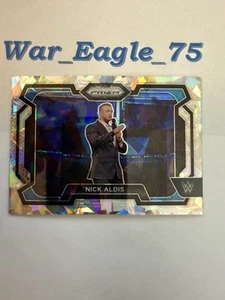 2024 Panini Prizm WWE - Nick Aldis - Cracked Ice Prizm - No. 35๐๏ธ - Picture 1 of 2