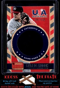 2013 Panini America's Pastime USA Baseball Jersey Carlos Rodon Yankees 091/125 - Picture 1 of 2