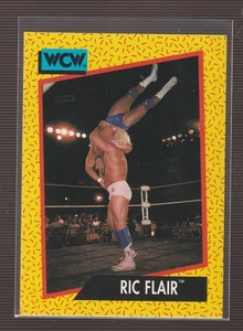 Tarjeta de estreno 1991 WCW Impel #42 Ric Flair Stomp Collection - Imagen 1 de 2