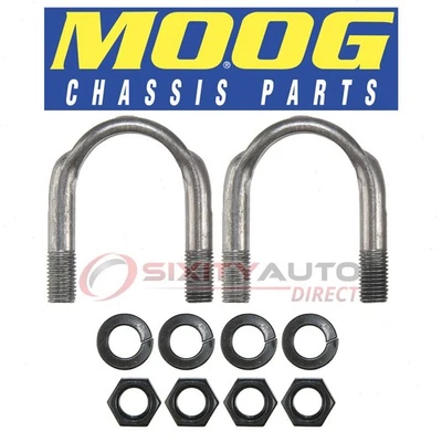 MOOG Front Universal Joint U-Bolt Kit for 1963-1965 Jeep J-330 - Driveline de Foto 1 de 4