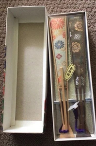 Vintage MAI Cloth Brush Set In Original Box no. 610 Ponron Yashica Japan - Picture 1 of 4