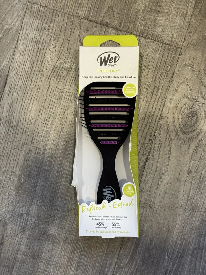 Wetbrush Speed Dry, Brush Charcoal Infused Anti-Frizz,  Refresh & Extend - Image 1 of 1