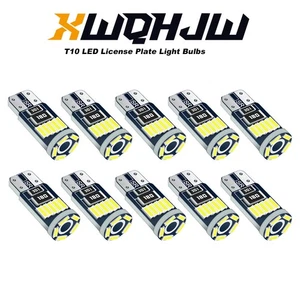 T10 194 W5W LED License Plate Light Bulbs for Chevrolet Silverado 1500 2019-2023 - Foto 1 di 10