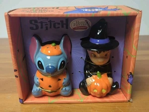 Disney Lilo And Stitch Calabaza Bruja Halloween Salero y Pimentero Nuevo en Caja - Imagen 1 de 24