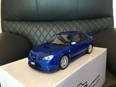 OTTO 1/18 SUBARU IMPREZA WRX S204 STI 2006 AZUL MICA 02C OT322 Foto 1 de 4