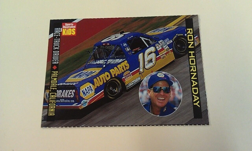Ron Hornaday Sports Illustrated for Kids SI For Kids Nascar Racing Driver #828 - Image 1 of 1