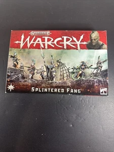 Warhammer Age Of Sigmar Warcry Colmillo Astillado Miniaturas Caja Set GW FUERA DE STOCK Abierto - Imagen 1 de 2