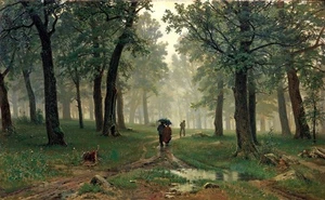 Ivan Shishkin Paisaje Clásico Pintura al Óleo Lienzo Arte Impresión Pared Decoración del Hogar - Imagen 1 de 8