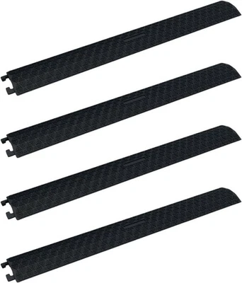 Paquete de 4 cubiertas de cable de 6 pies para manguera y cable protector de cable duradero Foto 1 de 4