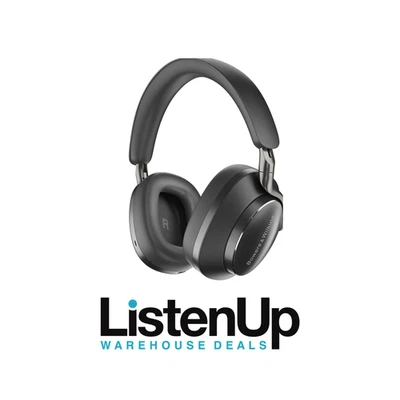 Bowers & Wilkins Px8 Noise-Canceling Wireless Over-Ear Headphones (Black) - Image 1 of 4