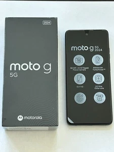NEW Motorola Moto G 5G 2024 XT2417 128GB Factory Unlocked Smartphone Sage Green - Picture 1 of 13