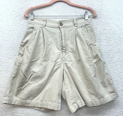 Pantalones Cortos Patagonia Para Mujer 8 Tostados Plisados Algodón Orgánico Exterior Caqui Sarga Senderismo Foto 1 de 4