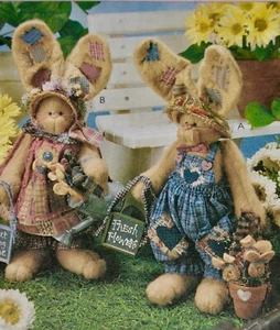 McCall's Craft PATTERN #8087 Homespun SWEET SPRING THYME Rabbits Bunnies Uncut! - Picture 1 of 5