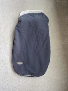 JJ Cole Bundleme Stroller Cover Grey Very Good Condition Fleece Lined Blanket - Picture 1 of 2